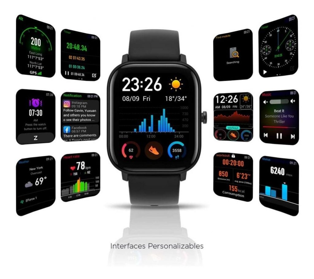 xiaomi amazfit gts always on display