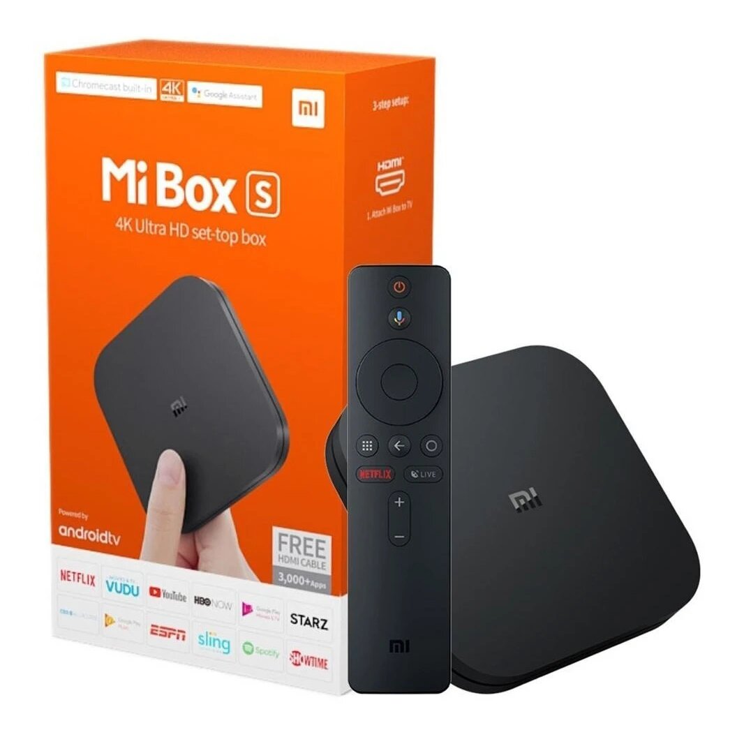 TV Box Xiaomi «Mi Box S» Ultra HD (2GB – 8GB) – Appolo Viracel