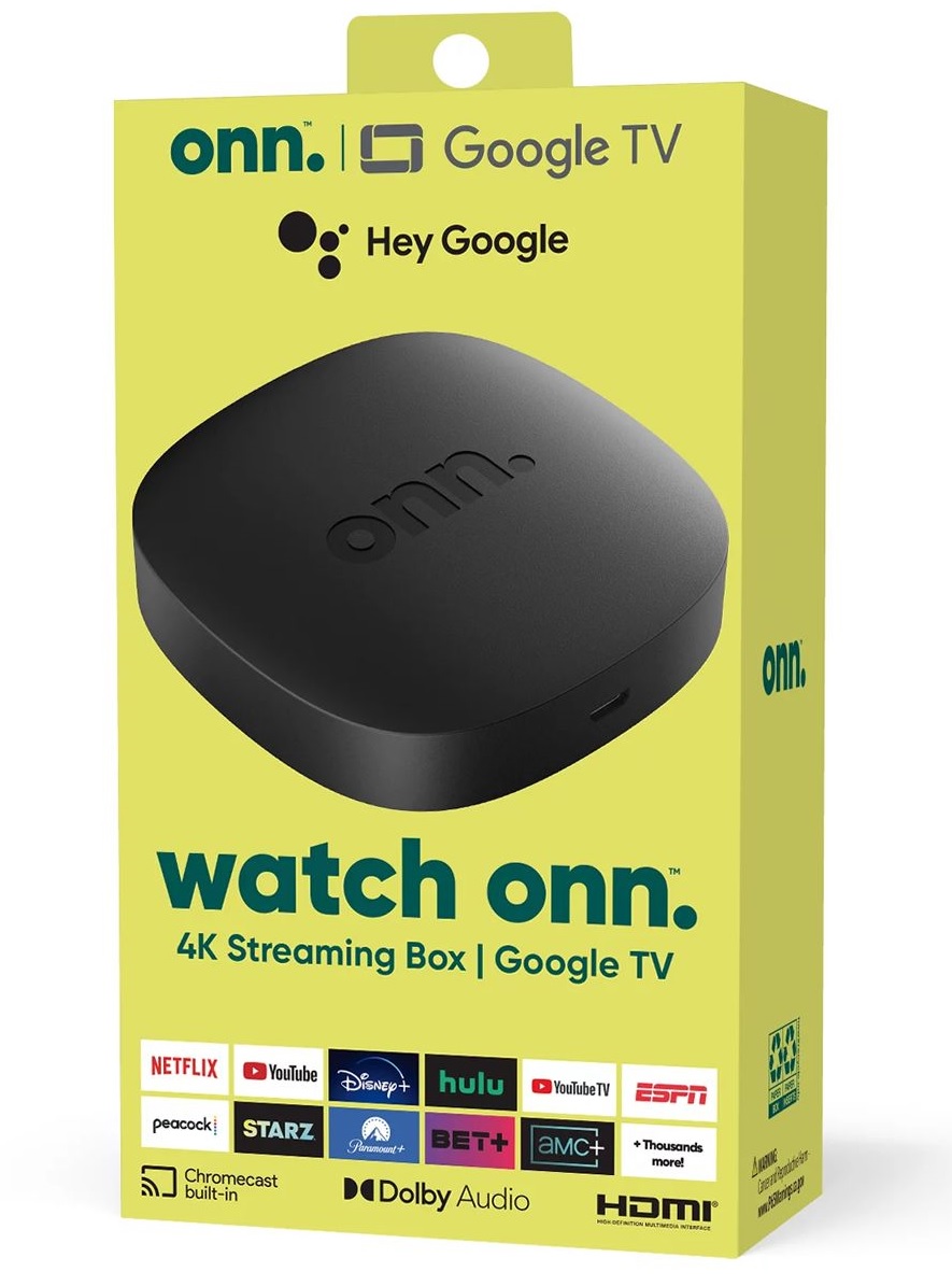 Google «Chromecast TV» Watch ONN – Appolo Viracel