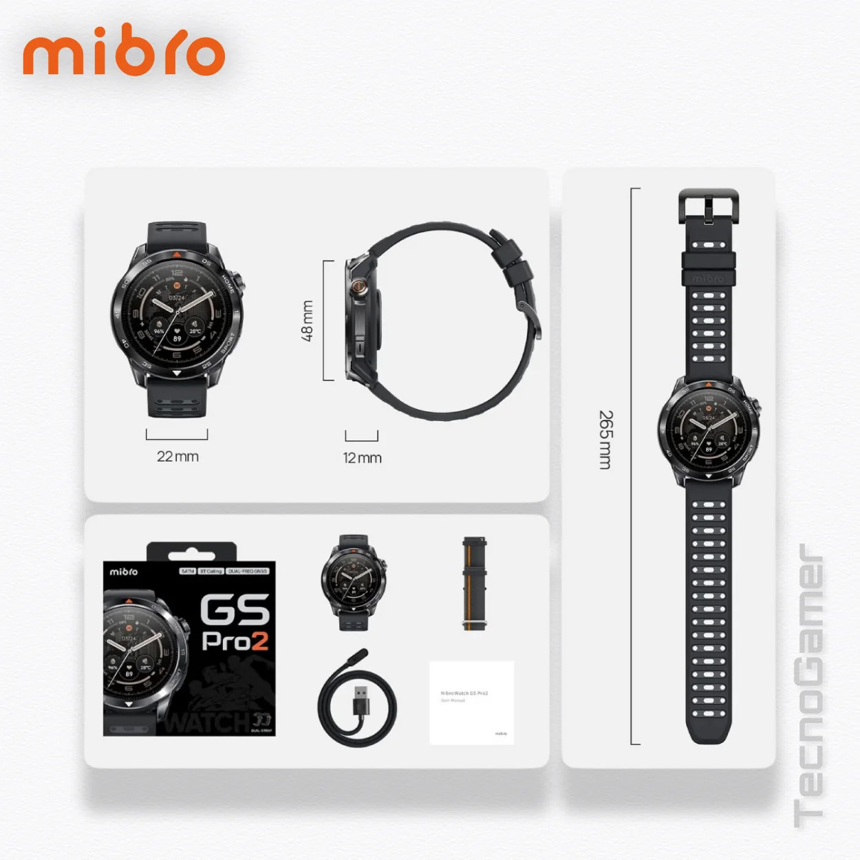 Smartwatch Xiaomi «Mibro GS Pro 2»-05