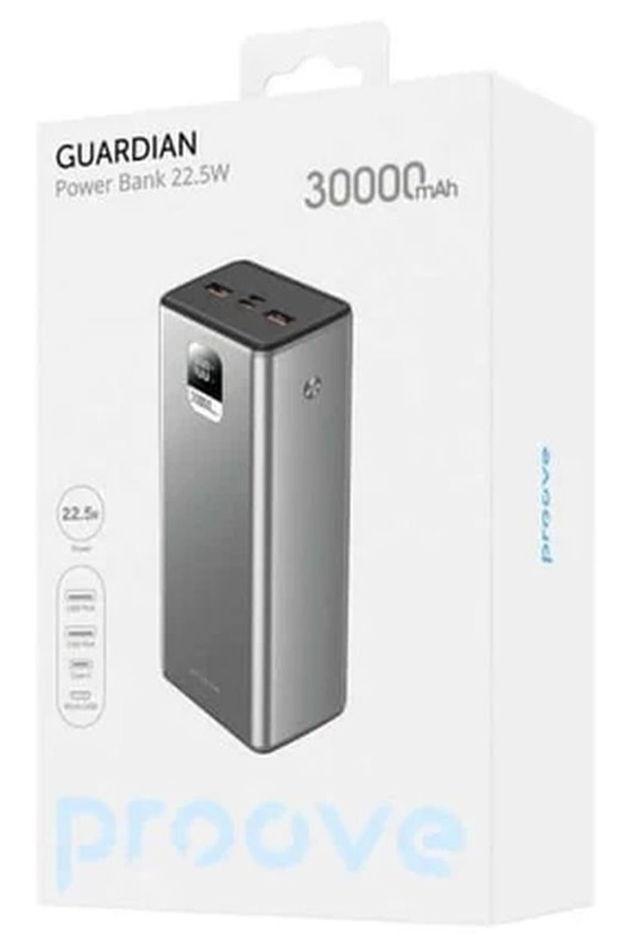 Power Bank PROOVE «Guardian» 30.000 mAh-01