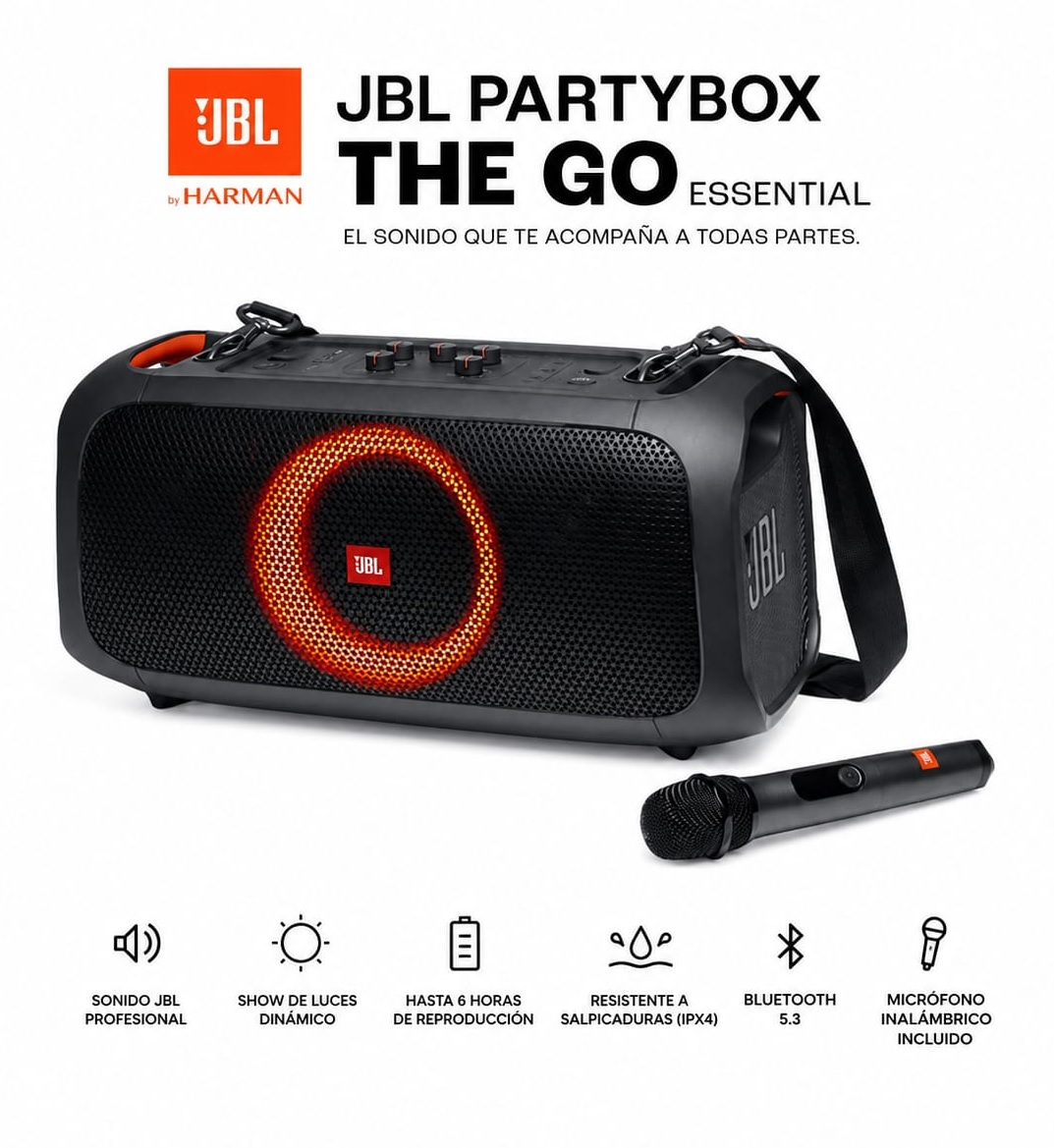 Parlante JBL «Party The Go Essential»-01