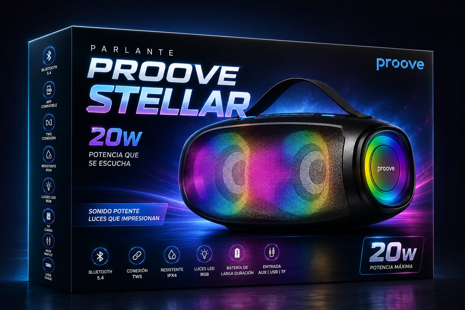 Parlante Proove «Stellar»-01