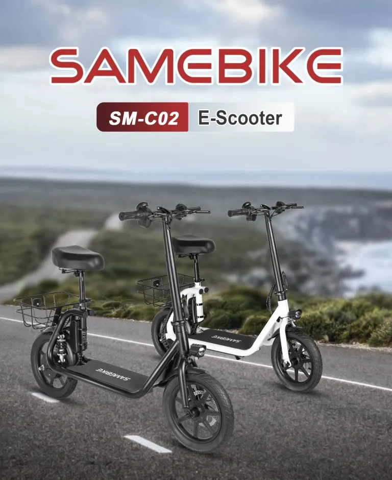 Bicicleta Electrica Samebike «SM-CO2»-01