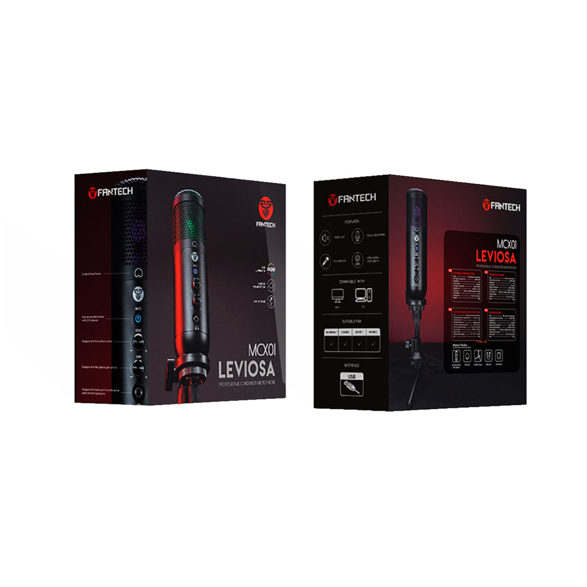 Micrófono FANTECH «WMCX01»-02